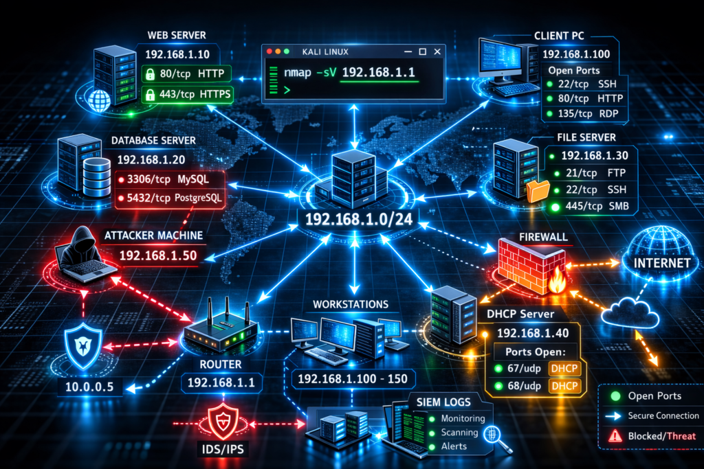 nmap network topology diagram