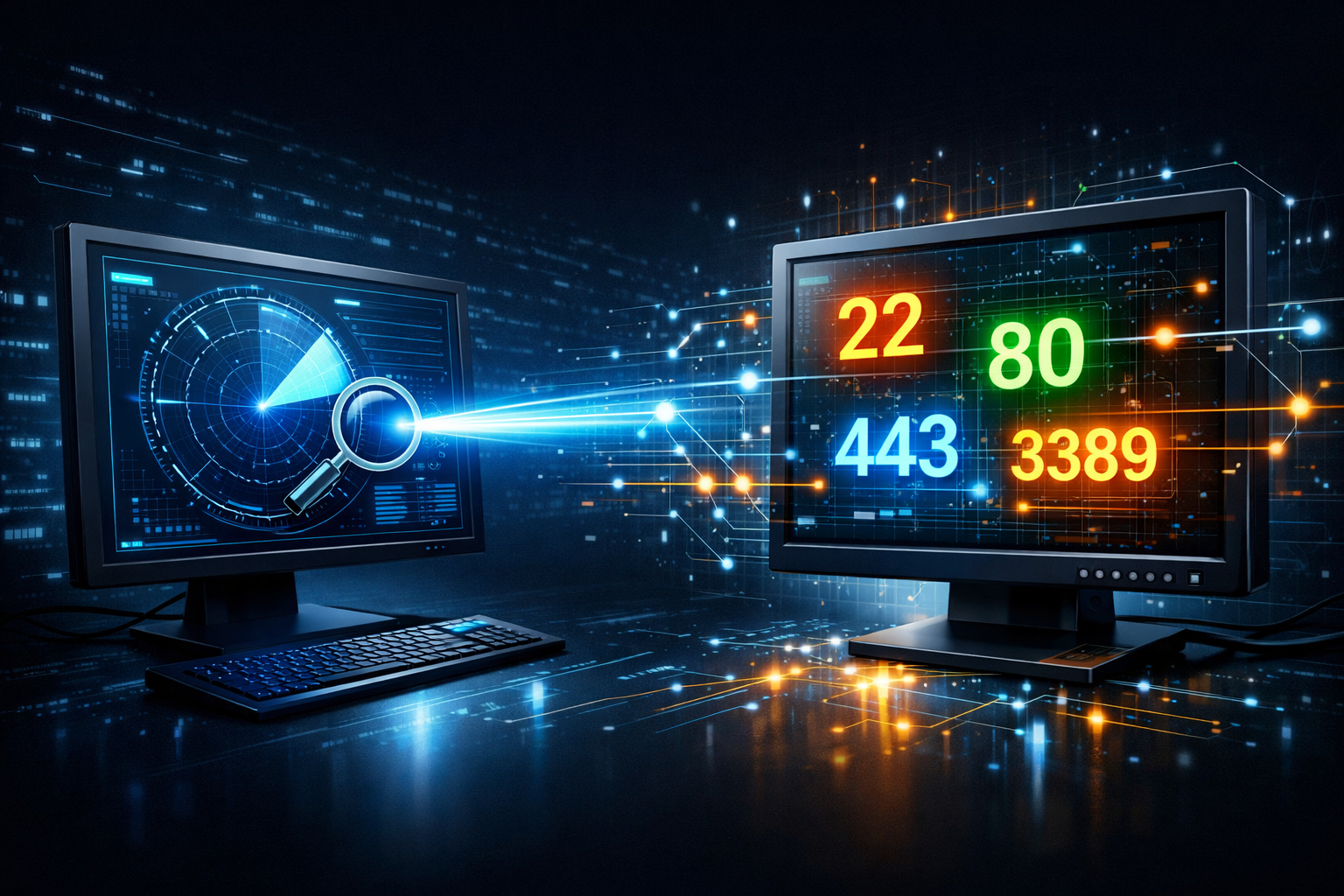 nmap port scanning concept