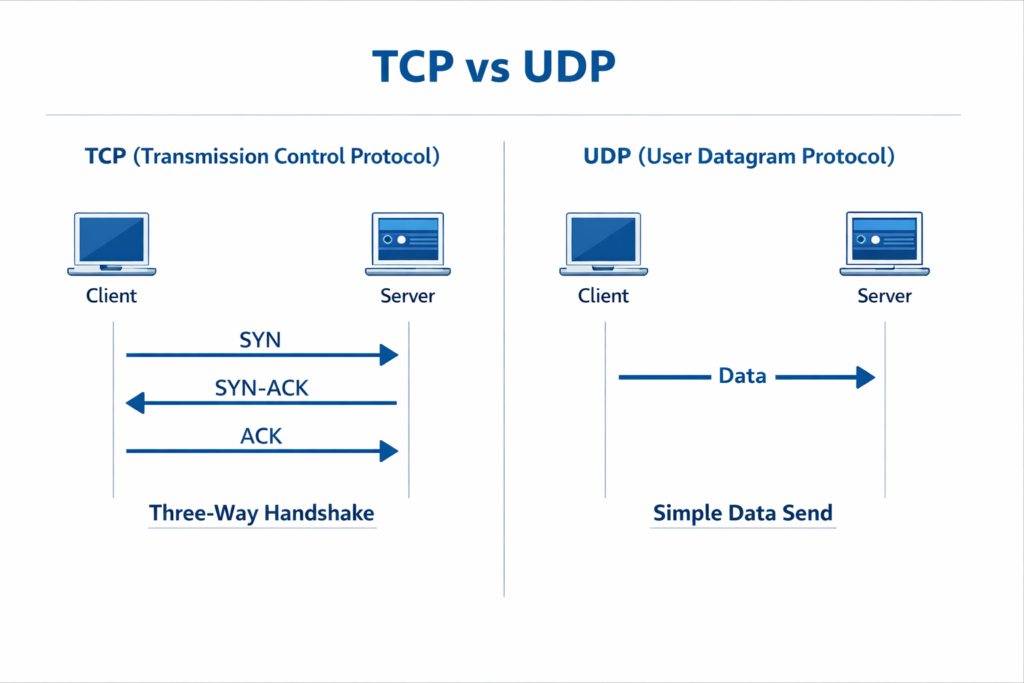 tcp vs udp scan comparison